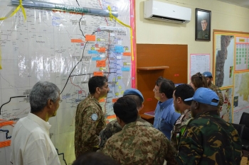 UN Representative in DRC and the Deputy Force Commander MONUSCO