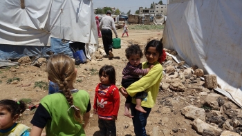 Syrian refugees in Lebanon, 2013